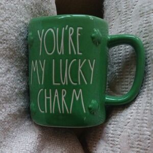 Rae Dunn Green 'You're My Lucky Charm' Mug